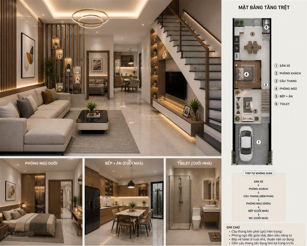 Chính chủ bán nhà 2 tầng mt hẻm đường nhựa thông 232 nguyễn đức thuận  hiệp thành, thủ dầu một
