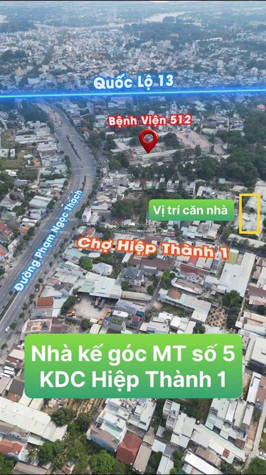 Chính chủ cần bán nhà mới 100% kế góc kdc hiệp thành 1  thủ dầu một giá 2 tỷ830