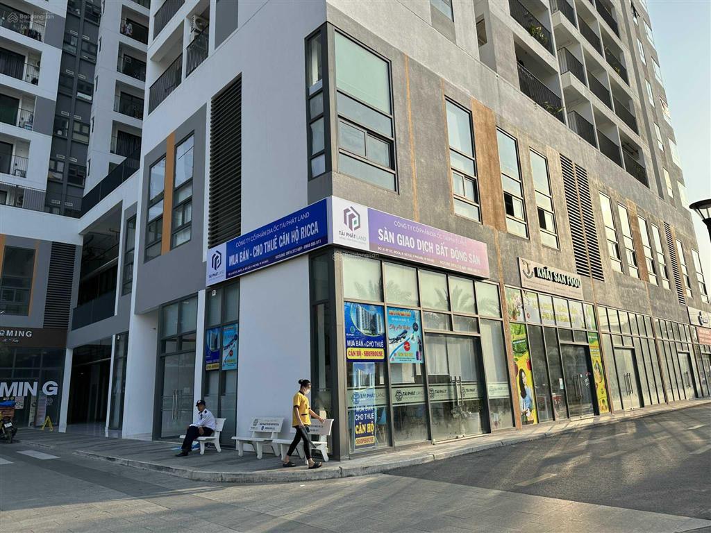 Cho thuê căn shophouse đẹp nhất dự án chung cư rica đường gò cát, p. phú hữu, q9