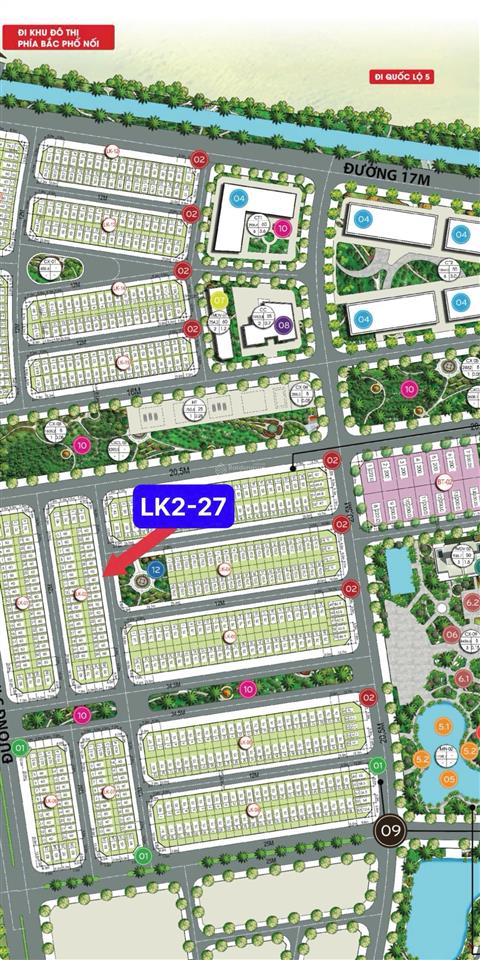 Bán lô hoa hậu view công viên phố nối house giá 3,85 tỷ, sổ sẵn, phong thủy đẹp