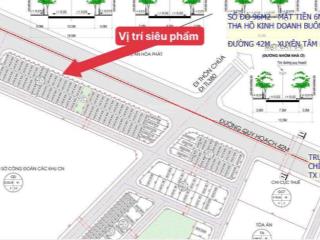 Bán đất giãn dân phú đa phường bần mặt đường vũ văn cẩn đối diện kđt hoà phát