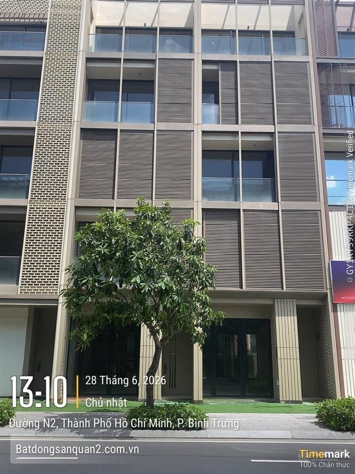 Bán nhà phố thương mại soho đường chính 20m thông nhạc nước, diện tích 5x19m giá tốt chỉ 39,5 tỷ