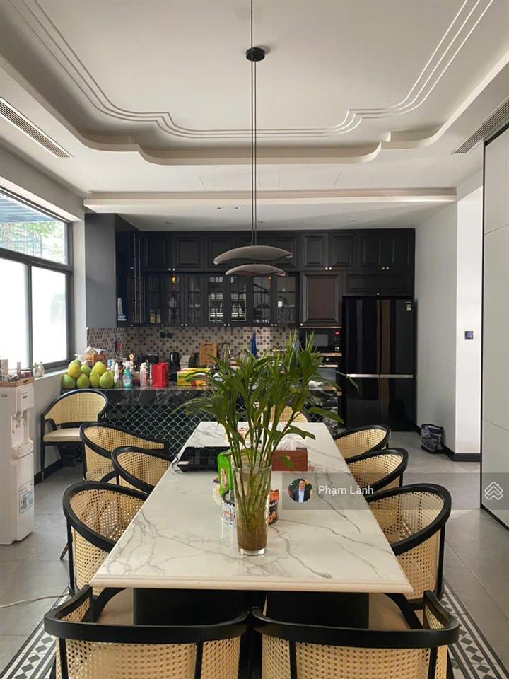 Biệt thự view công viên vip khu victoria village, dt 12,8x20m giá 65 tỷ full nội thất cao cấp