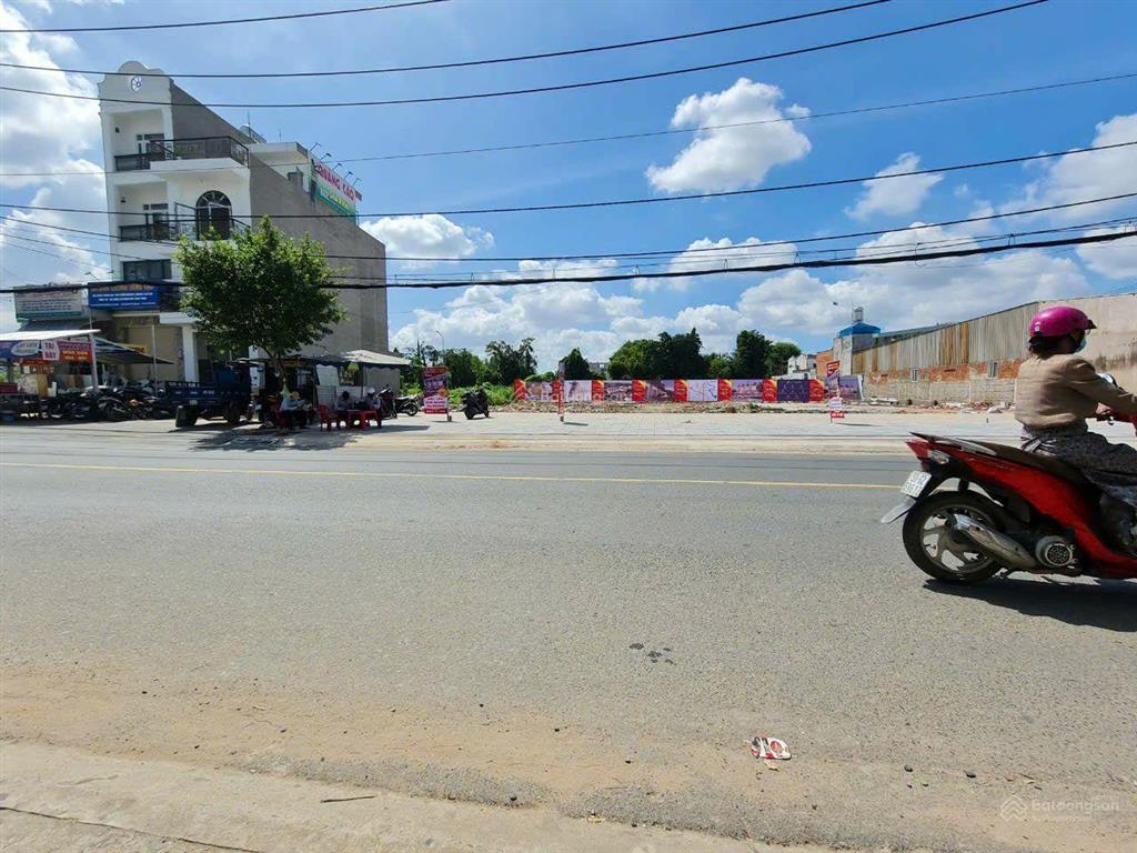 Bán đất quận 12 cặp đất mặt tiền hà huy giáp, giá 9,5 tỷ 1 nền 123,8m2