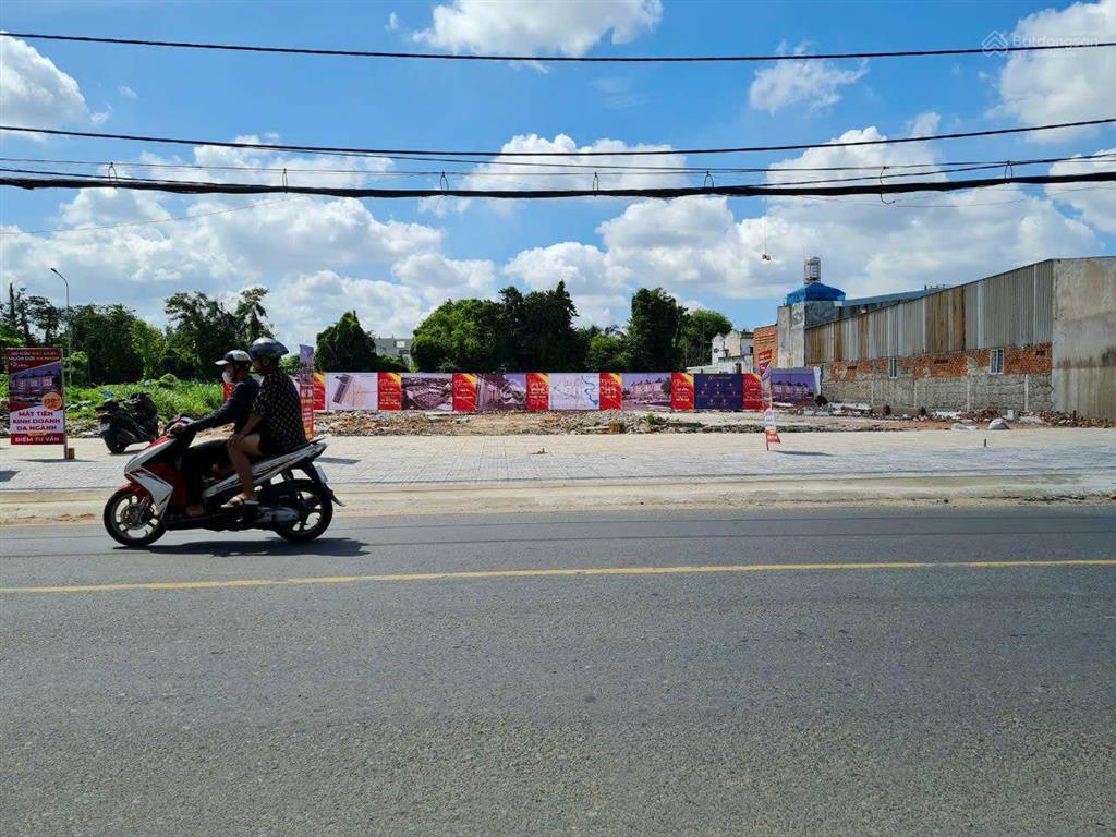 Bán đất quận 12 cặp đất mặt tiền hà huy giáp, giá 9,5 tỷ 1 nền 123,8m2