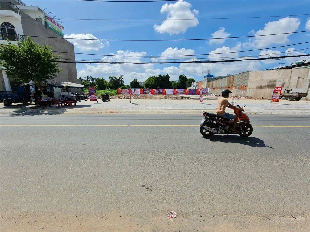 Bán đất quận 12 cặp đất mặt tiền hà huy giáp, giá 9,5 tỷ 1 nền 123,8m2