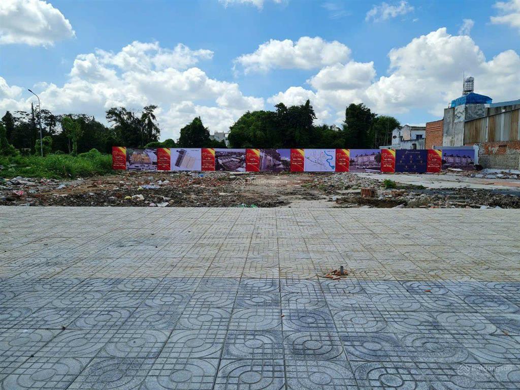 Bán đất quận 12 cặp đất mặt tiền hà huy giáp, giá 9,5 tỷ 1 nền 123,8m2