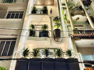 Nhà mới thang máy 4pn lê văn thọ