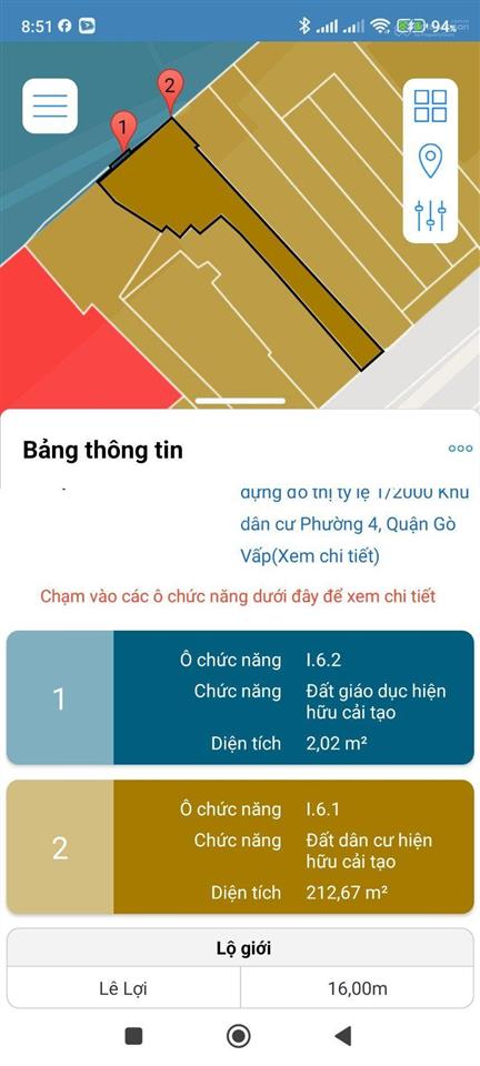 Bán nhà mặt tiền lê lợi, sát đhcn 4 dt 214.7m2 giá 26 tỷ