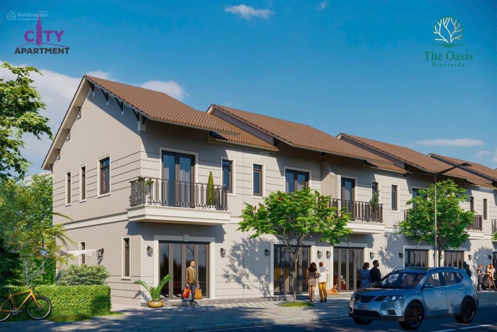 Bán nhà liền kề vườn the oasis riverside  khu đô thị ven sông đẳng cấp, giá chỉ 2,** tỷ