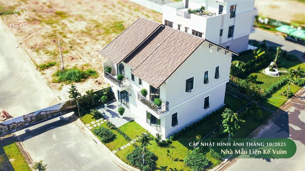 Bán nhà liền kề vườn the oasis riverside  khu đô thị ven sông đẳng cấp, giá chỉ 2,** tỷ