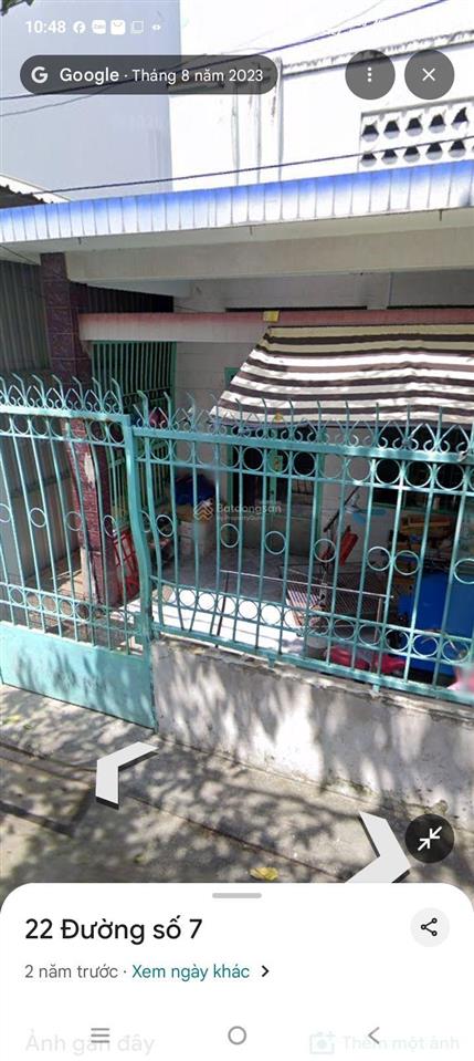 Cần bán 1 lô liền kề mặt tiền đường số 7 bình chiểu