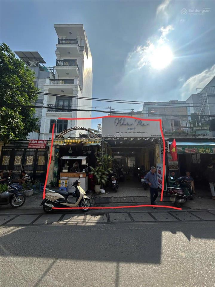 Nhà ngang gần 8m x 16m nở hậu 8m5, mt thống nhất, phường 10, tiện xây dựng mới hoặc chia 2 căn