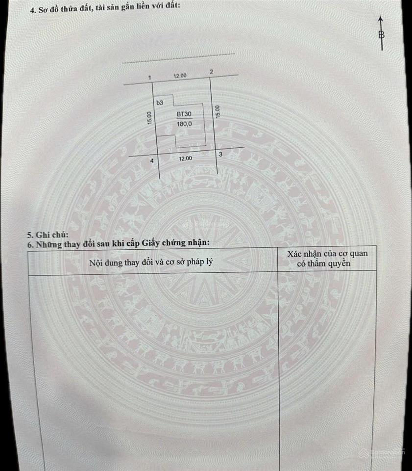 Cần tiền bán căn biệt thự 180m2 đã có sổ đỏ, xây 6 tầng có hầm giá 250tr/m2.  0973 032 ***