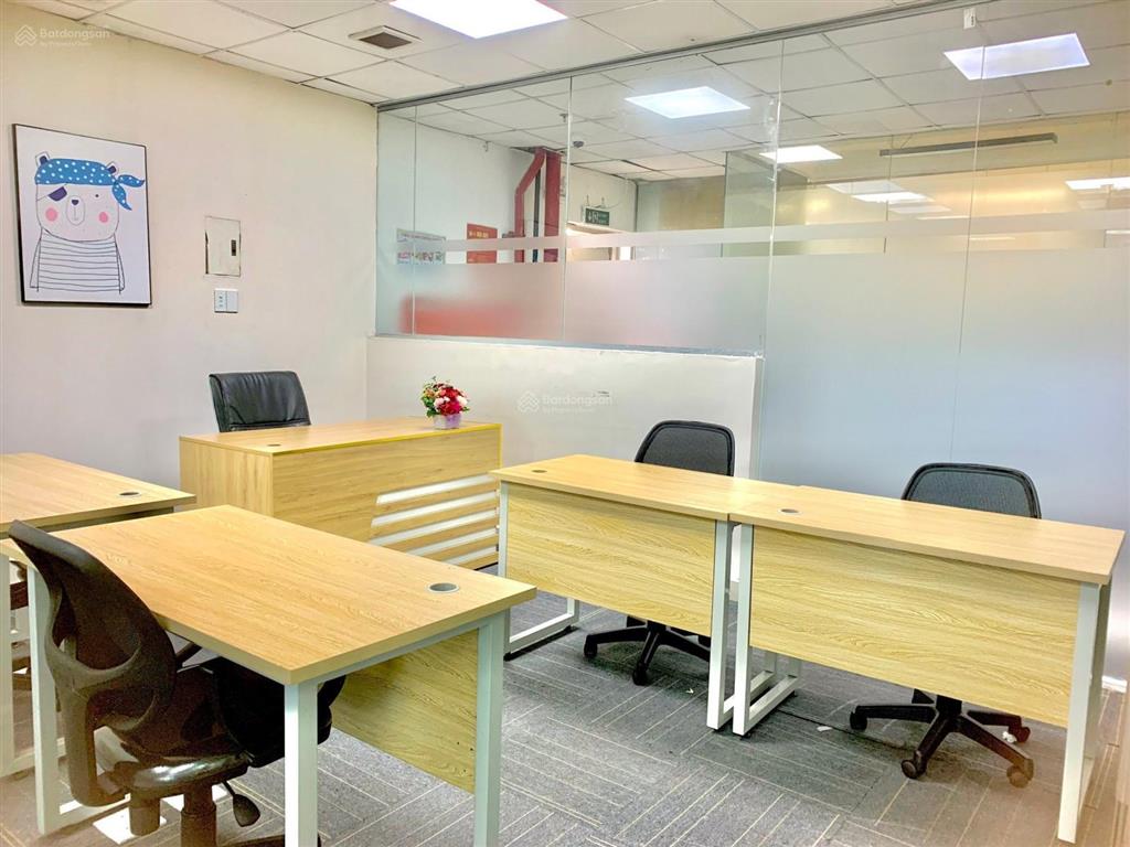 Cho thuê văn phòng trọn gói tại hồ gươm plaza, hà đông, dt 15m²