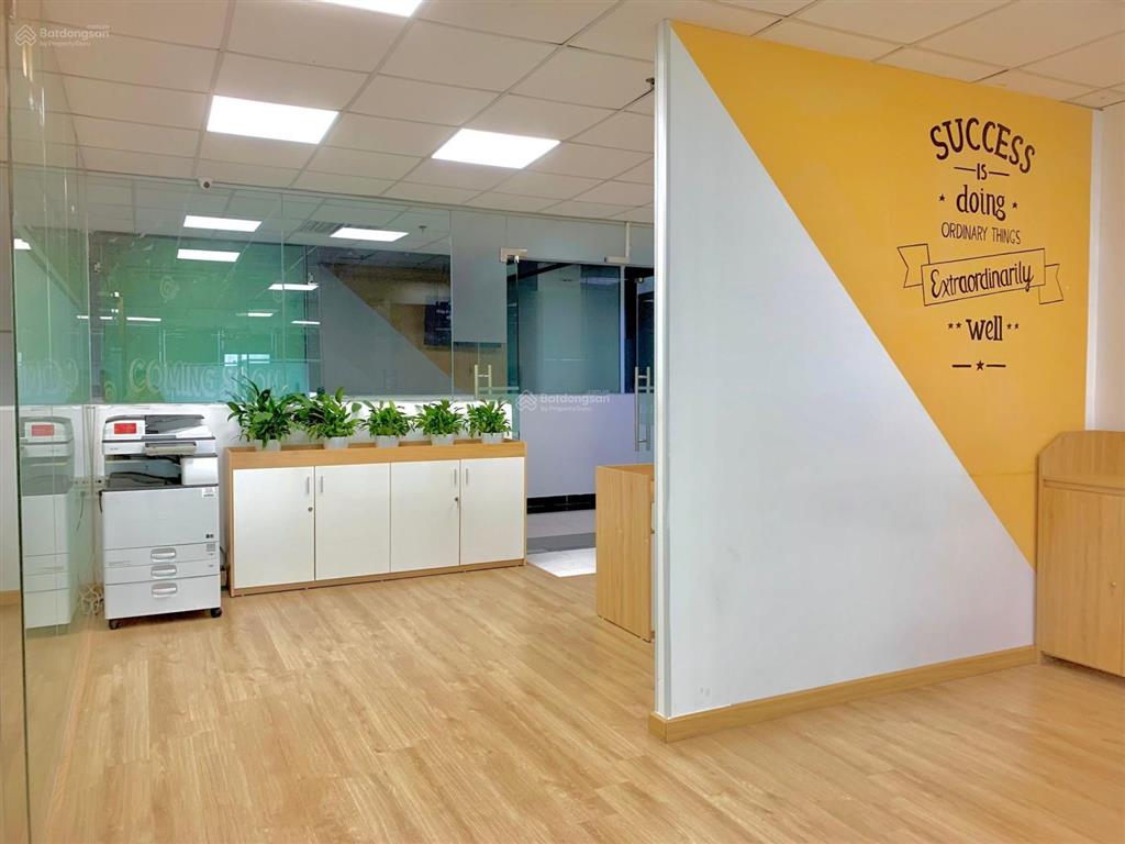 Cho thuê văn phòng trọn gói tại hồ gươm plaza, hà đông, dt 15m²