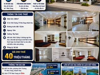 Cho thuê biệt thự an viên giá chỉ 40tr/ tháng