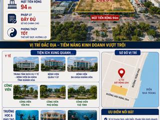 Bán đất hẻm trần phú, phường lộc thọ, nha trang, 750 tỷ, 2823 m²