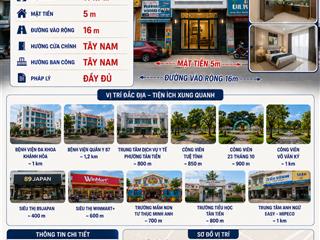 Bán nhà mặt phố hồng bàng, 235 triệu/ m2, 114.7 m2, tân tiến, nha trang