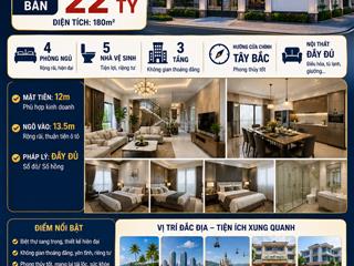 Bán biệt thự an viên cao cấp, nha trang, 180m2, 25 tỷ vnd, hot! uy tín