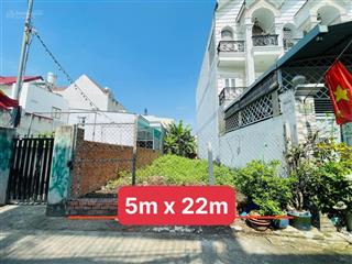 Đất 5x22m sổ hồng riêng 1 xẹc ngắn 30m ra tl41