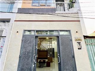 Nhà 1 lầu mới xây ngang 4.3m hẻm xe hơi