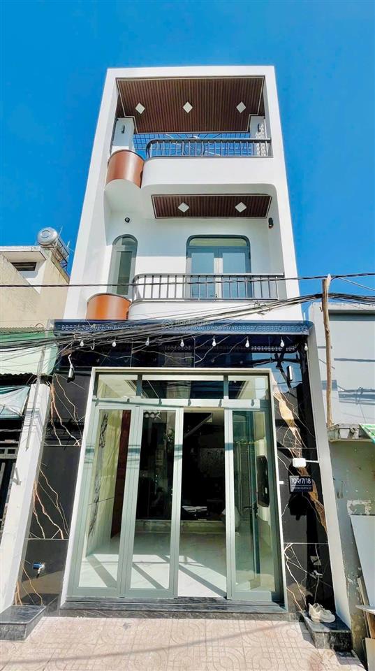 Nhà mới trệt 2 lầu gần chợ minh phát tx22