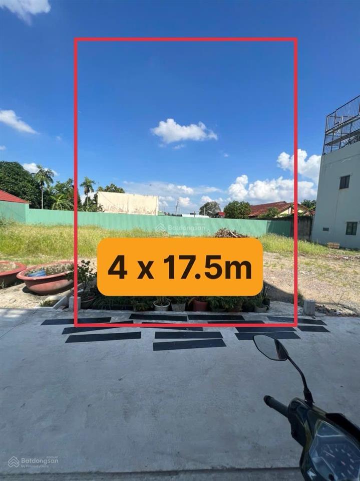 Đất thổ cư (4x17.5m) hẻm xe hơi full thổ cư