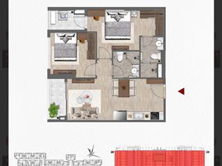 Chính chủ cần bán căn 2pn view trực diện quảng trường công viên fpt plaza 4