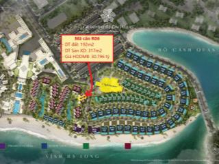 Chính chủ bán căn r06 biệt thự mặt biển grand bay hạ long villas.  0903 907 ***