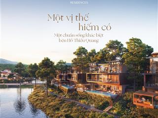 Biệt thự view hồ rẻ nhất thị trường, hàng độc quyền trực tiếp cdt cách hà nội 30p di chuyển.