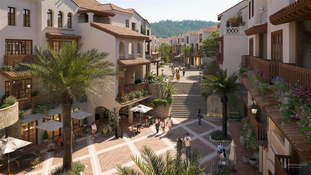 Kiến trúc địa trung hải giữa lòng thung lũng. biệt thự valley town view suối mây| từ 18,1 tỷ