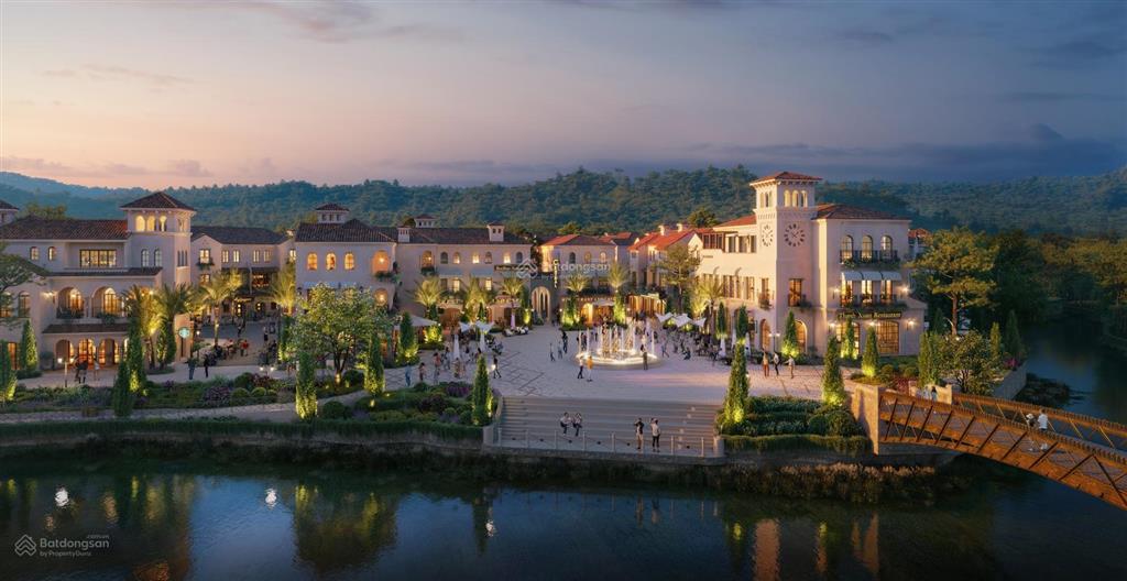 Kiến trúc địa trung hải giữa lòng thung lũng. biệt thự valley town view suối mây| từ 18,1 tỷ