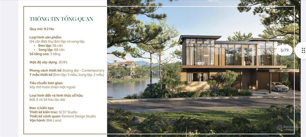 Căn góc mặt hồ hướng nam vip nhất khu lakeside | booking chọn căn theo ý | ký trực tiếp cđt bim