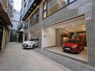 Nhỉnh 9 tỷ nhà 45 m2 xây 6 tầng thang máy tổ 9 thạch bàn ô tô vào nhà