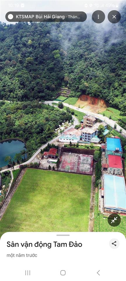 Bán 400m² đất khu du lịch nghỉ mát tam đảo, vĩnh phúc. sổ full lâu dài, view toàn cảnh thị trấn