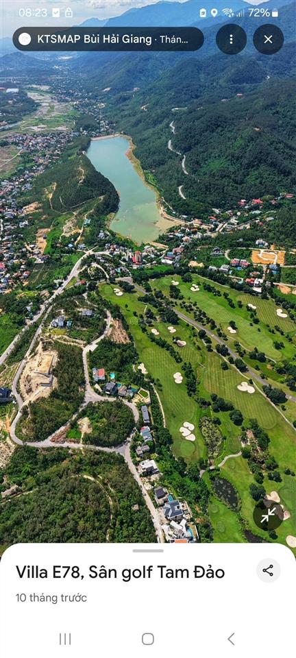 Bán hơn 1000m2 đất bt view sân khu nghỉ dưỡng sân golf tam đảo, giá hơn 11tr/m2,  0985 893 ***
