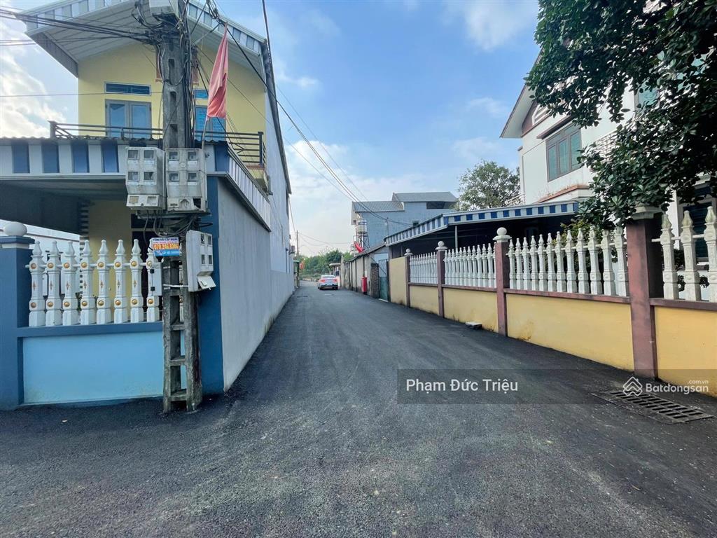 Giá 27 triệu/m2 chính chủ gửi bán 181m2, mt 8.5m trục đường nhựa, sát nhà máy in tiền xã phú cát