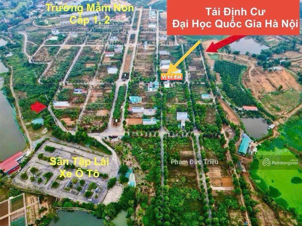 Bán nhanh 100m2 tđc đhqg mặt tiền 6m giá mua là lãi