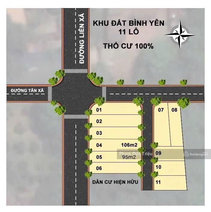 Chủ cần tiền bán nhanh 78m2 thổ cư mặt tiền 6m sát trục chính ô tô tận cửa