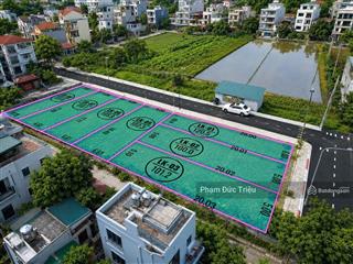 Lô góc 120m2 ngay trục hồ tây  ba vì và metro 12 sát đại học quốc gia
