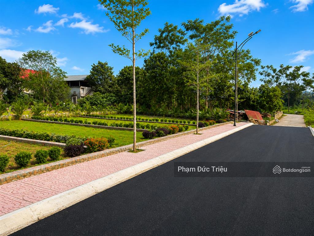 Lô góc 120m2 ngay trục hồ tây  ba vì và metro 12 sát đại học quốc gia