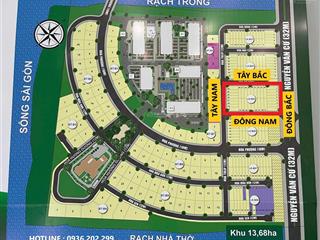 Nhà phố mặt đường nguyễn văn cừ, dự án hud chánh mỹ,tp hcm,mặt sông sài gòn,đóng tiến độ giãn