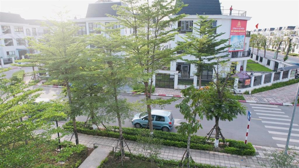 Siêu hiếm căn góc đơn lập 375m² tại kđt hud mê linh tiến độ 40%, view chung cư kd dòng tiền tốt