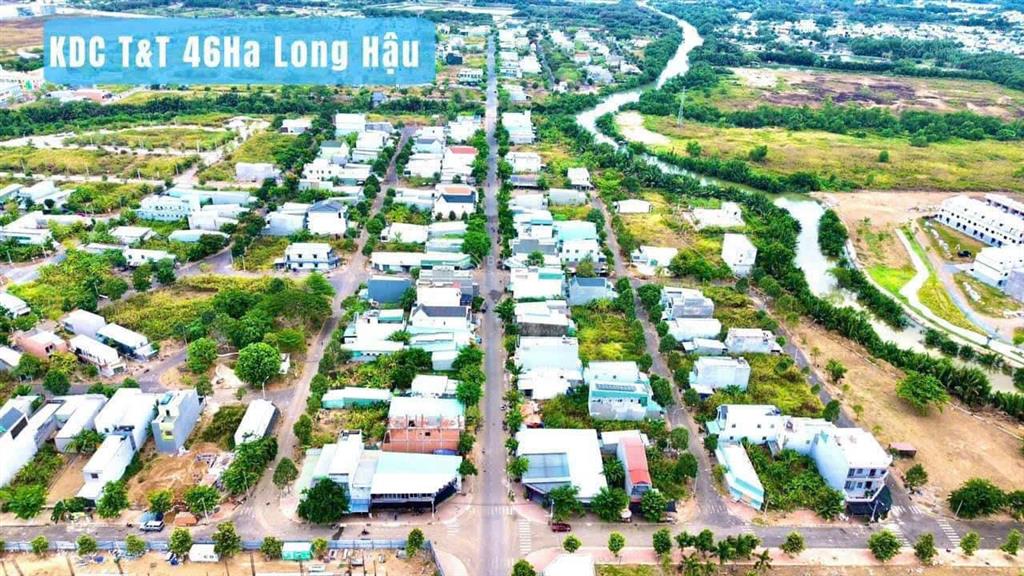 Cần bán nhanh nên đất view công viên kdc thái sơn long hậu  đã có sổ giá 1ty9