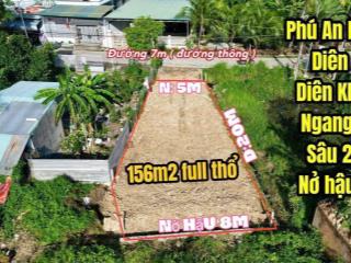 Bán nhà xưởng mặt đường 7m, ngay 23/10, diên an, diên khánh, khánh hòa