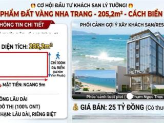 [rrrr]bán lô đất phù hợp xây căn hộ, khách sạn, phạm ngọc thạch, nha trang, khánh hòa.