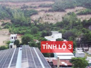 3.5 tỷ lô đất mặt tiền đường tỉnh lộ 3, đối diện các dự án lớn sun, fpt, phước đồng, nha trang