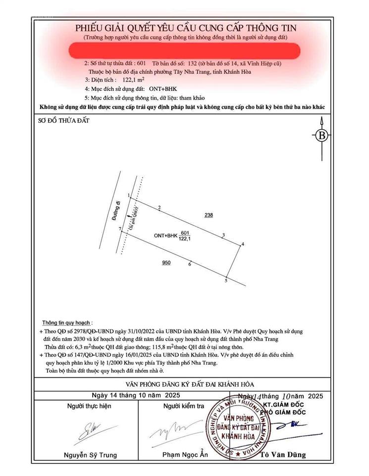 [rrr]b.án đất đường oto, hẻm 707 đường 23/10, vĩnh hiệp, nha trang, khánh hòa. xin đc gpxd