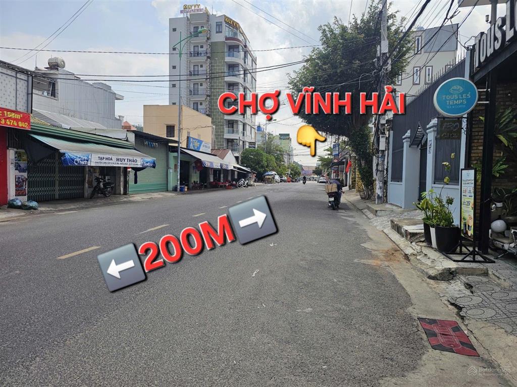 [rrrr] đất phù hợp xây căn hộ, khách sạn nằm hẻm oto, đường củ chi, vĩnh hải, nha trang, khánh hòa.